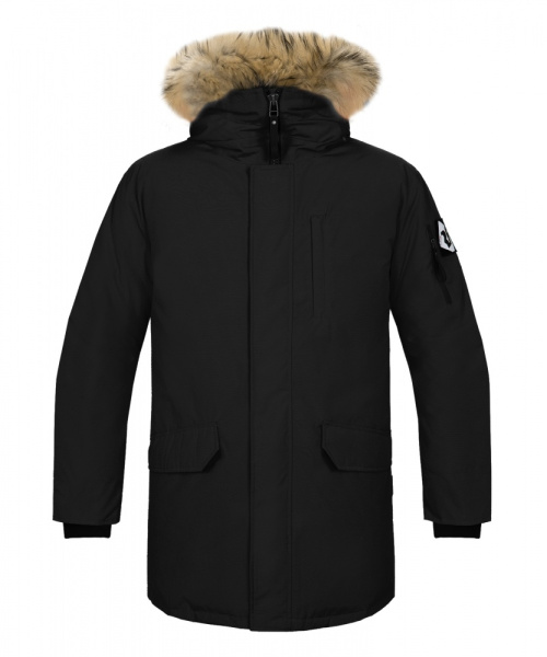 Пуховик Nanook II (Мужской; S; черный)